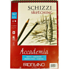 Fabriano Accademia Schizzi 120g A4 50l spiralni